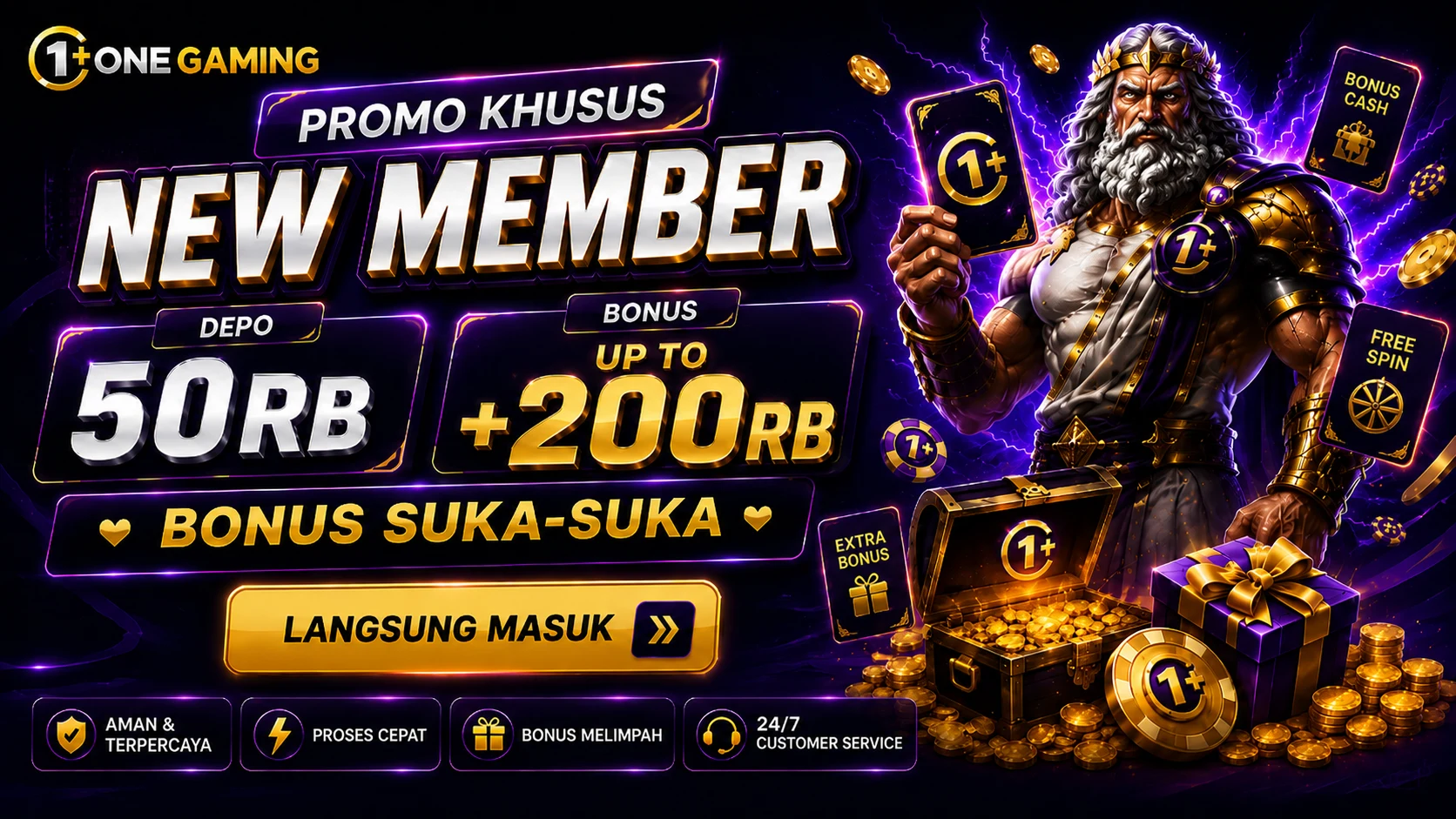 Promo pilihan game One Gaming